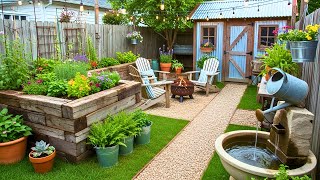 Rustic Farmhouse Garden Ideas for Small Backyard: DIY Projects, Budget Decor, and Space Saving Hacks