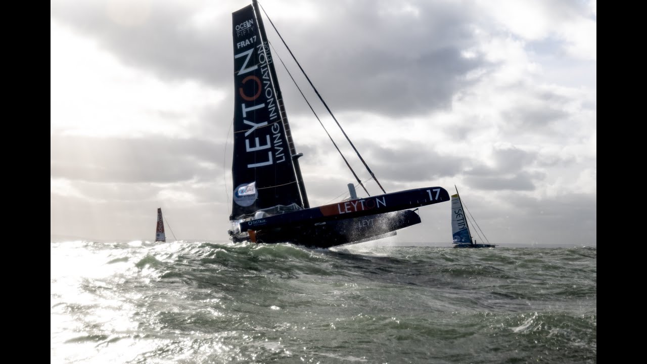 Leyton's departure in the Transat Jacques Vabre 💥