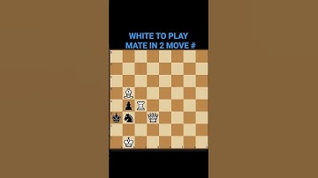 🧩 "This Simple Position Hides a Shocking Mate in 2!"