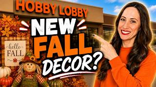 NEW Hobby Lobby Fall Decor 2026 🎃 Worth Buying or Way Too Soon?