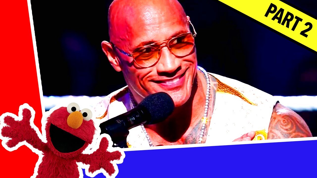 The Rock Concert From SmackDown But It's Elmo (Part 2) - YouTube