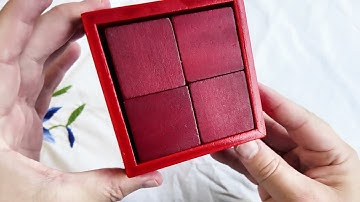 The Impossible Fit: Solving the Four-Block Tray Puzzle | Only One Solution Exists!