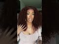 Nadula Reddish Brown 33B Auburn 7x5 Bye Bye Knots Jerry Curly Wig With Drawstring 20inch