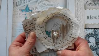 Hidden slide pocket for journals,photoalbums,planners- tutorial