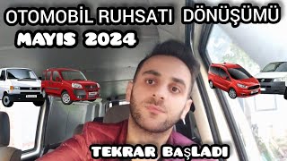 Kamyonet Ruhsatında Otomobil Ruhsatına Dönüşüm 2024