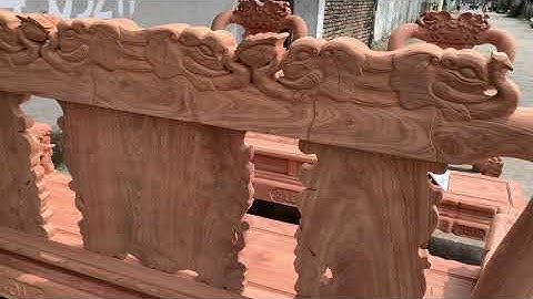 Minh quốc voi tay 12 đục 3D siêu đẳng cấp | Đồ Gỗ Đồng Kỵ