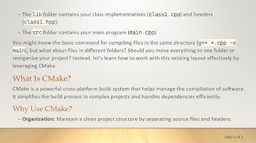 A Complete Guide to Project Linking and Compiling C+ +  Files with CMake