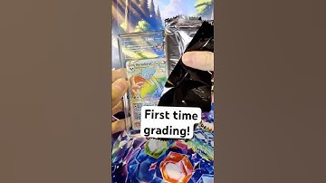 FIRST TIME Grading Pokemon Cards 🔥 - Grader? I Hardly Know Her! No. 1 - #pokemon