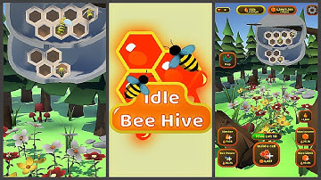 Idle Bee Hive (Gameplay Android)