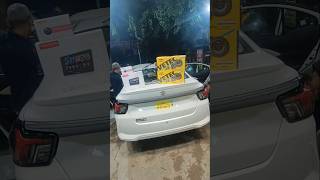 Dzire blockbuster android player and vetec speaker installation