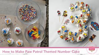 How to Make Paw Patrol Themed Number Cake by Christina Cakes It 931 views 2 years ago 9 minutes, 39 seconds