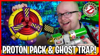 Extreme Ghostbusters Proton Pack \& Ghost Trap! (RETRO TOY REVIEW)