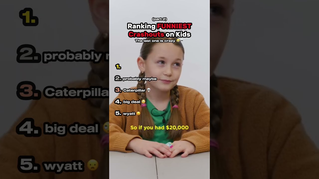 Ranking FUNNIEST Crashouts On Kids Part 2 