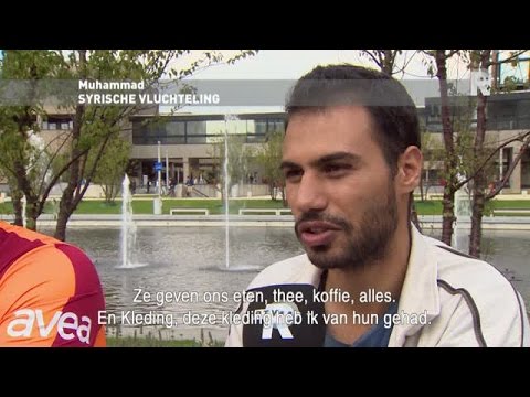 Vrijwilligers EUR zorgen voor warm welkom vluchtelingen
