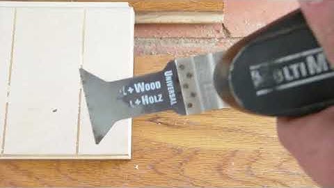 How to Plunge Cut with Fein MultiMaster Tool