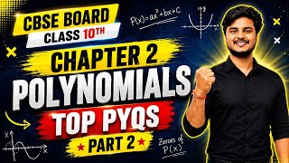 Class 10 Maths Polynomials MCQs Part 2 | Most Important PYQs 2026 #cbse #maths #class10maths