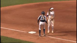 Carley Hoover speaks after LSU softball loses to Penn State