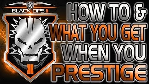 Black Ops 2 How to Prestige and Prestige bonuses unlocks tokens tips