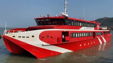 Tàu cao tốc Côn Đảo Express 36 khởi hành từ Vũng Tàu đi Côn Đảo