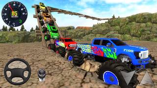 Jeep Cars Mega Stunts Ramp Simulator #5 - Offroad Monster Truck Driving 3D - android gameplay ios screenshot 1