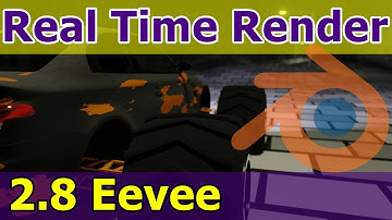 Real Time Eevee Render Test - Blender 2.8