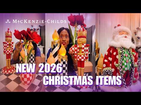 NEW Mackenzie-Childs Christmas 2026 Haul! 🎄 Holiday Collector's