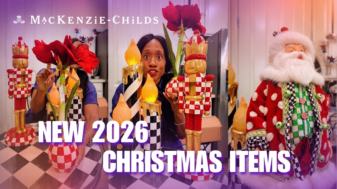 NEW Mackenzie-Childs Christmas 2026 Haul! 🎄 Holiday Collector's