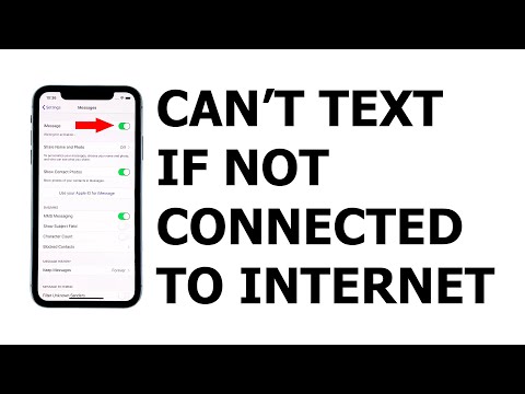 iPhone 11 Can't Send Or Receive Text Messages Without Internet Connection