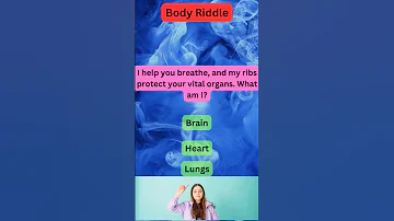 Riddle on body parts | EASY Riddle