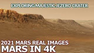 NASA’s Perseverance rover exploring inside Mars’ Jezero Crater  4k 2021 images