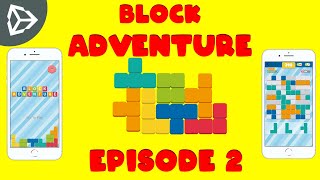 Block Adventure | Puzzle Block Mobile Game Unity Tutorial - Episode 2 screenshot 4