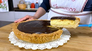La torta Susanna: spettacolare e deliziosa torta al cioccolato e crema🍫