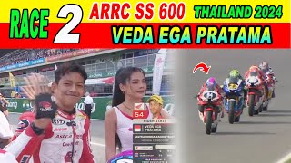 VEDA II Race 2 ARRC SS 600 Thailand 2024 II #motogp2024 #veda #vedaegapratama