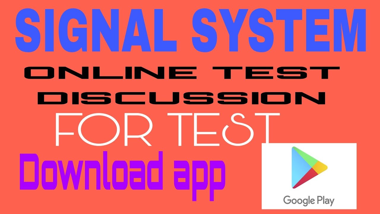 SIGNAL TESTDISCUSSIONFOR TESTDOWNLOAD APP
