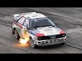 Audi Quattro Sound & Flames - Christof Klausner Show at Rally Legend