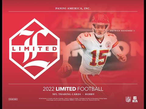 NFL1989トップス アメフト トレーディングカード たった NFL 2022 PANINI LIMITED FOOTBALL box アメフト