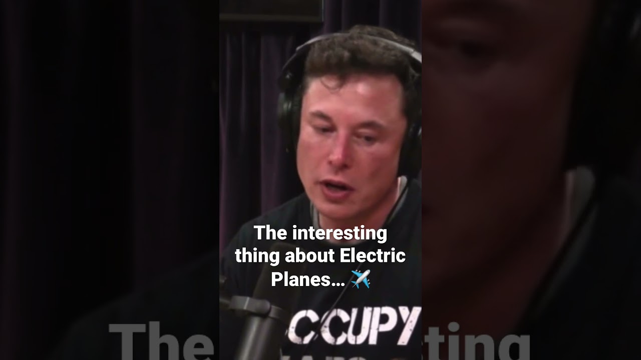 The interesting thing about electric planes