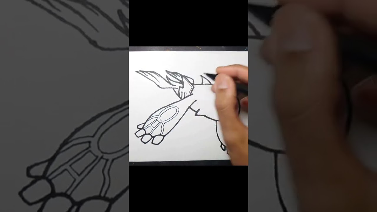 How to Draw Pokemon Kyogre #shorts - YouTube