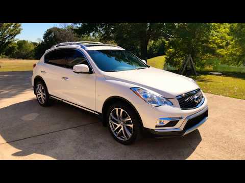 2016 INFINITY QX50 PEARL WHITE CHESTNUT PREMIUM TOURING NAVIGATION FOR SALE INFO WWW.SUNSETMOTORS