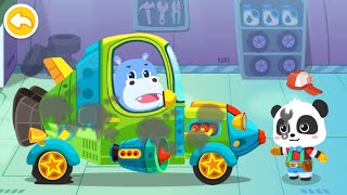 Gấu Trúc Kiki Và Miumiu || Trò Chơi Bé  - Gấu Trúc Nhỏ Sửa Xe Ô Tô screenshot 2