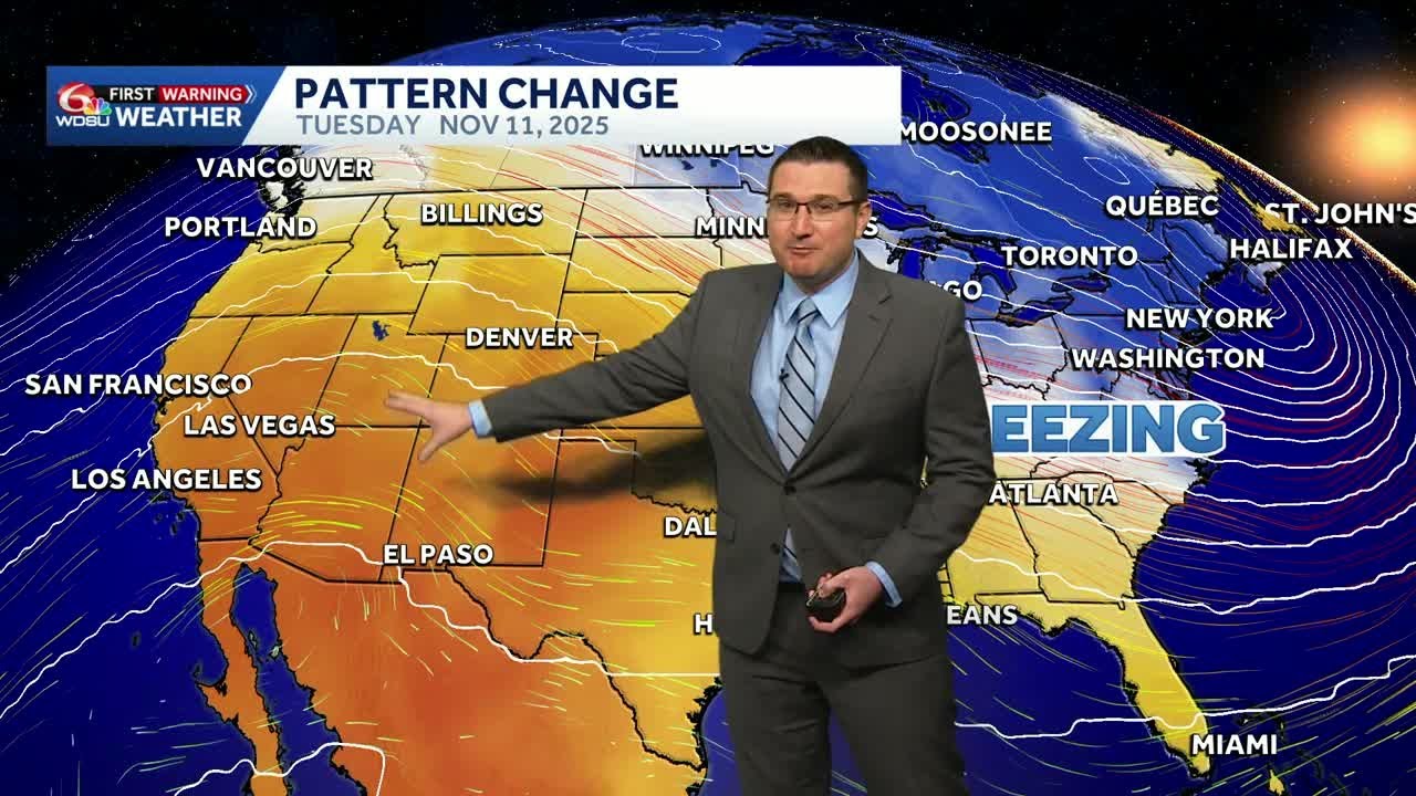 Temperatures warming back up - YouTube