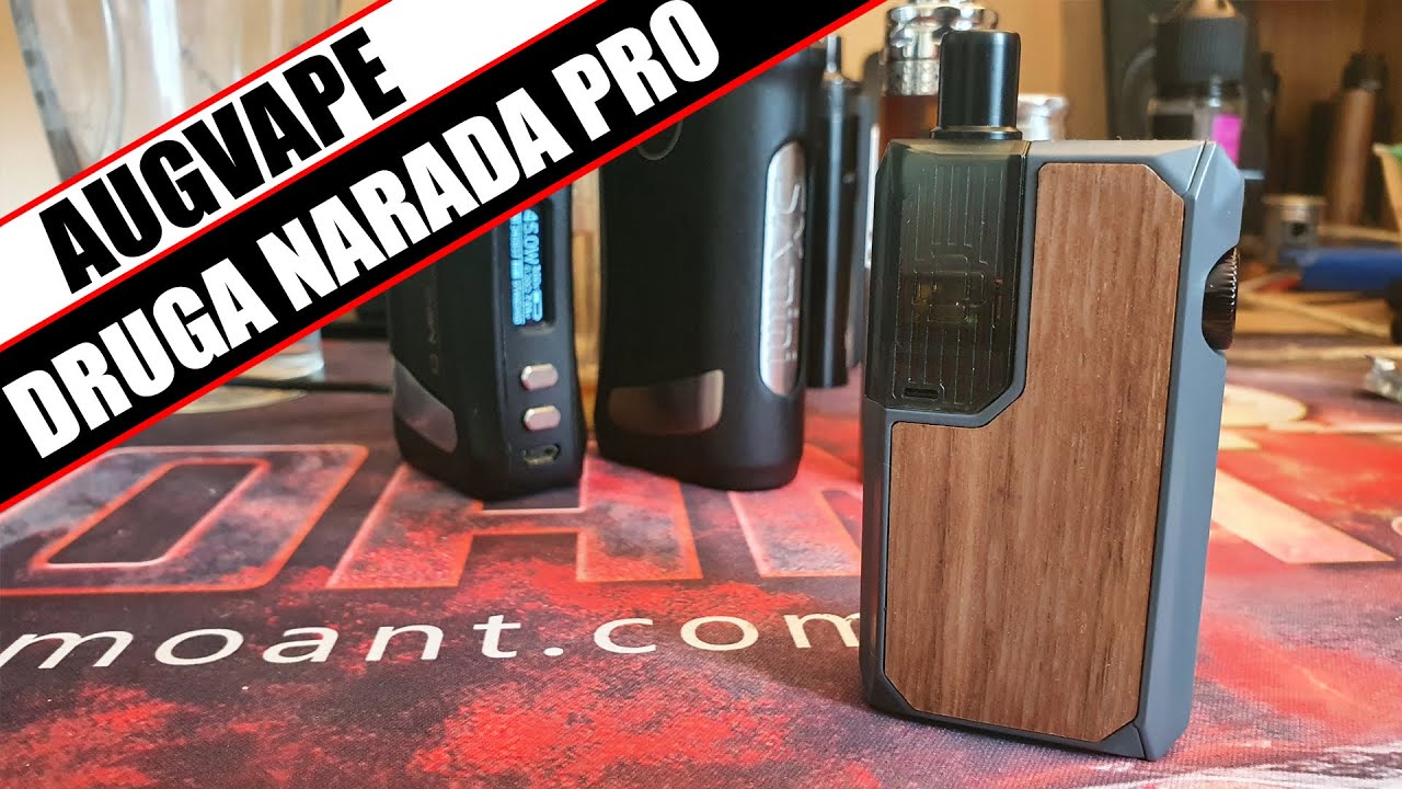 The Druga heads into the AIO market - Augvape Druga Narada Pro Review
