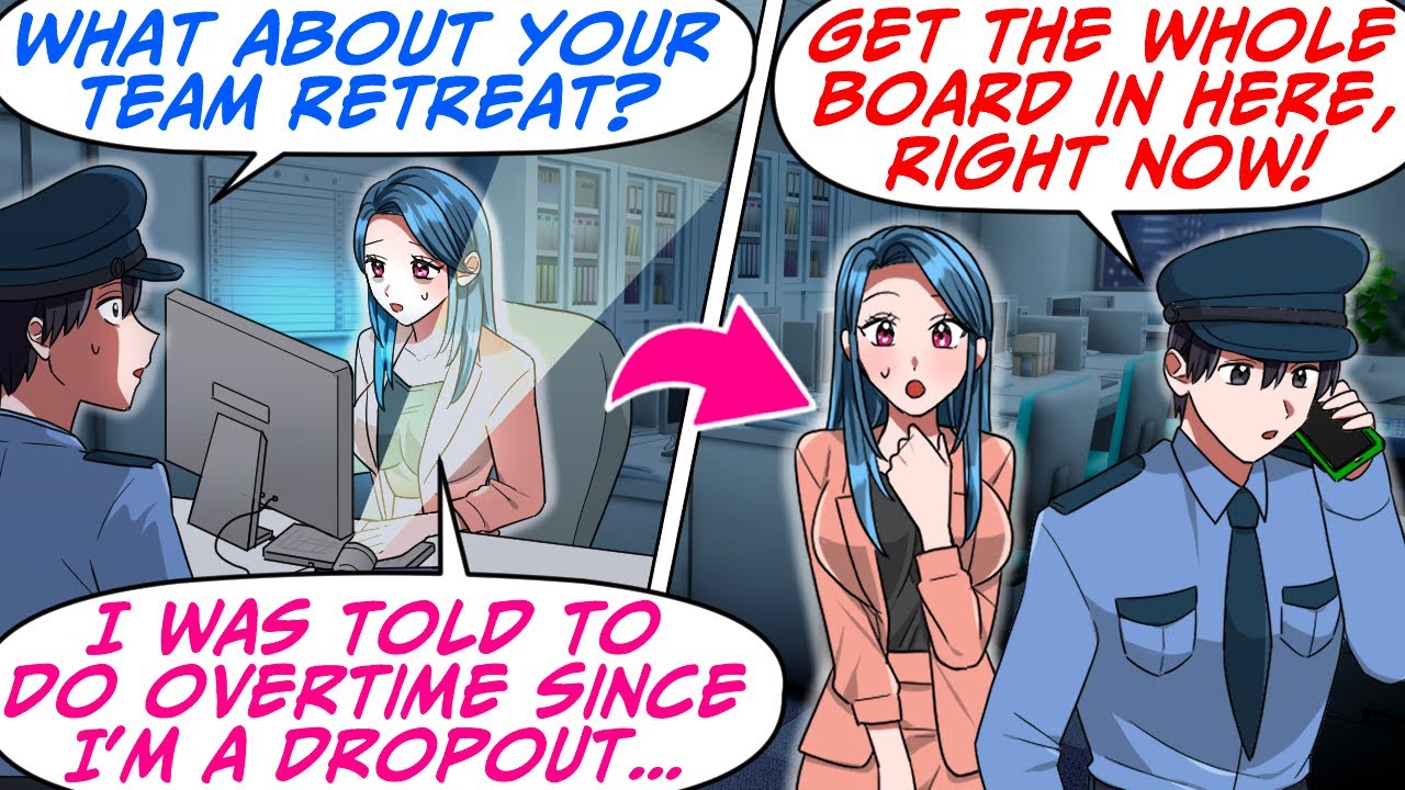 I Spotted a Coworker Who was Left Behind While Everyone Went on the Work Retreat![RomCom Manga Dub]