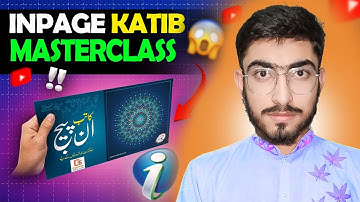 Inpage Katib Full Tutorial 2024