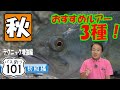【ヒロ内藤流バス釣り】秋バスに学ぶテクニック！秋のおすすめルアー３種【バス釣り101 初心者】