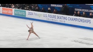 Amber Glenn Free Skate 2024 U.S. Figure Skating Championships in 4K