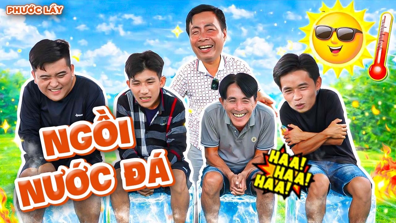 Lạnh Teo Người Với Thử Thách Ngồi Lên Cục Nước Đá | Phước Lầy