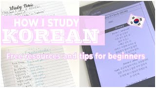 How to learn Korean from scratch without natives || Free Resources and tips for beginners