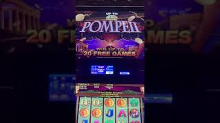 Pompeii $100 a Spin Bonus at Belterra Park Casino High Limit Slot Machine Jackpot Handpay