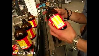 MPC-J Automatic paste, wet glue labeling machine for glass syrup bottle